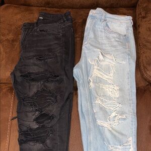 American Eagle mom jeans